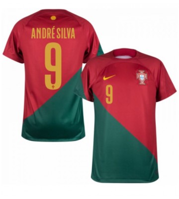 Portugal Andre Silva #9 Hjemmedrakt VM 2022 Kortermet